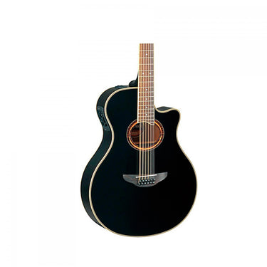 Guitarra Electroacustica Yamaha Negra Gtr 12 Cdas. Apx700ii-12bl